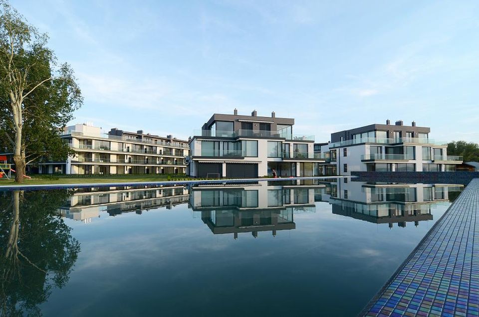 Minimál stílusú luxusnyaraló komplexum a Balaton partján 1
