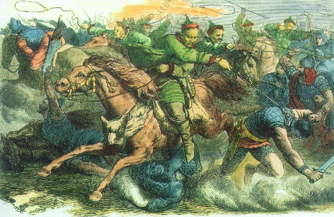 Hunok csatában (Wikipedia)