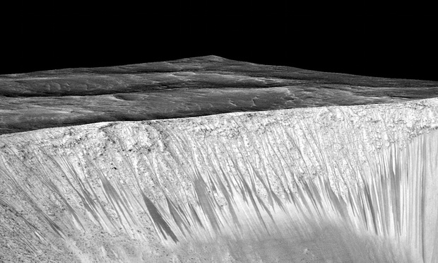 Víz a Marson (NASA)