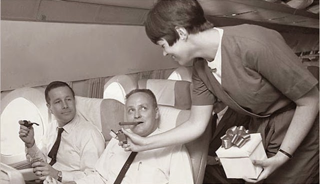 men-smoking-on-plane