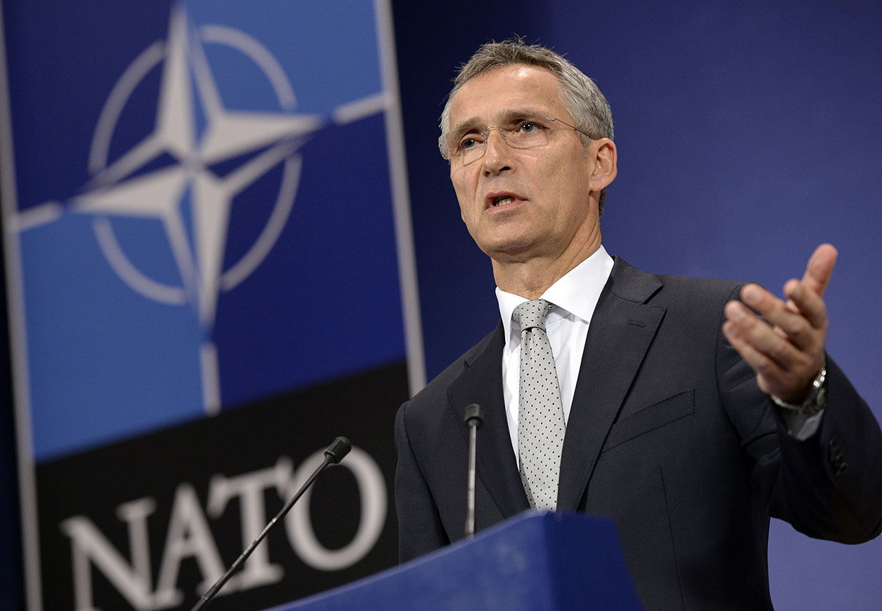 Jens Stoltenberg NATO-főtitkár Fotó: Europress/Thierry Charlier
