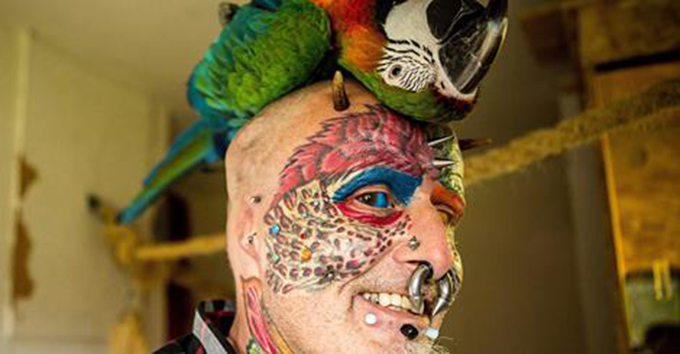 parrot man facebook