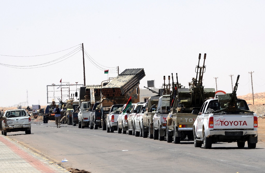 Líbiai lázadók konvoja, 2011-ben