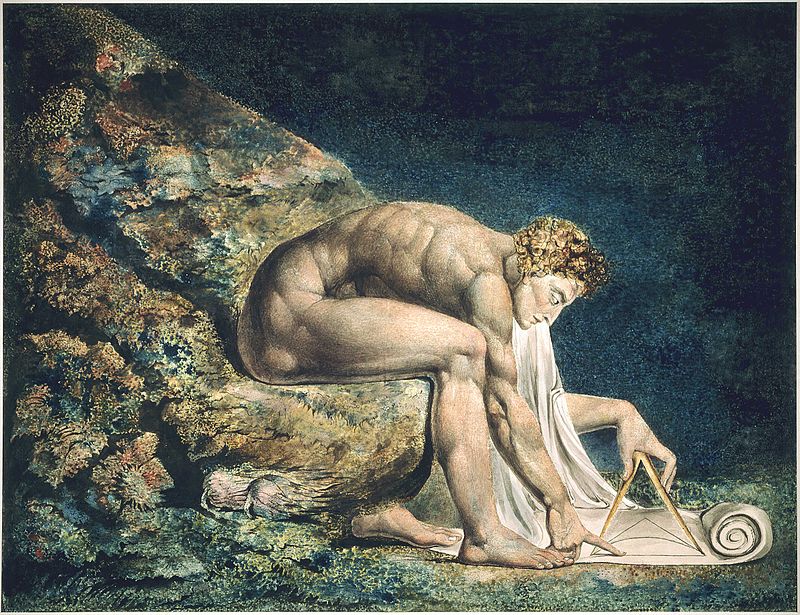 William Blake: Newton (kép: Wikipédia)