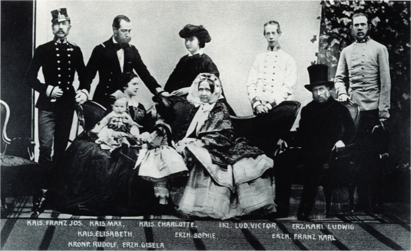 Ferenc József és családja (Wikipedia)