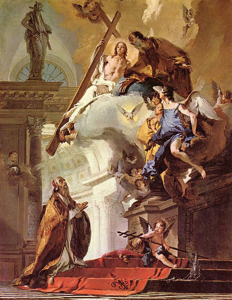 Givanni Battista Tiepolo: Szent Kelemen pápa (Wikipedia)