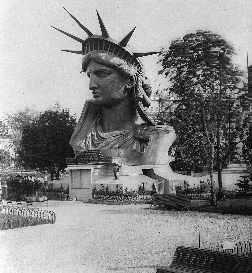 A szobor feje, Párizs, 1878
