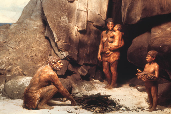 Egy neandervölgyi család