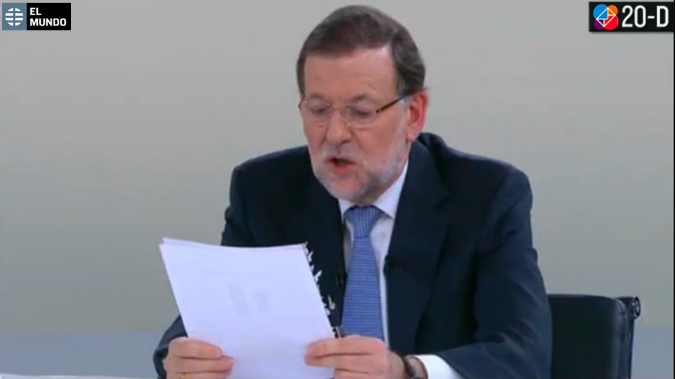 Rajoy és a rojtos füzete