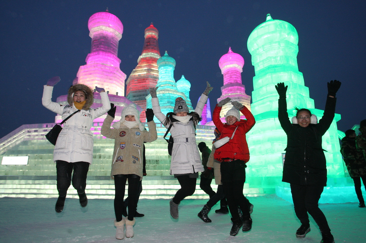 Harbin Ice and Snow Festival kicks off with display of spectacular sculptures