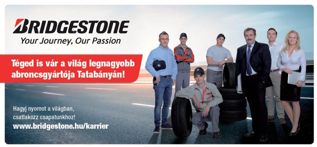 A Bridgestone óriásplakátja