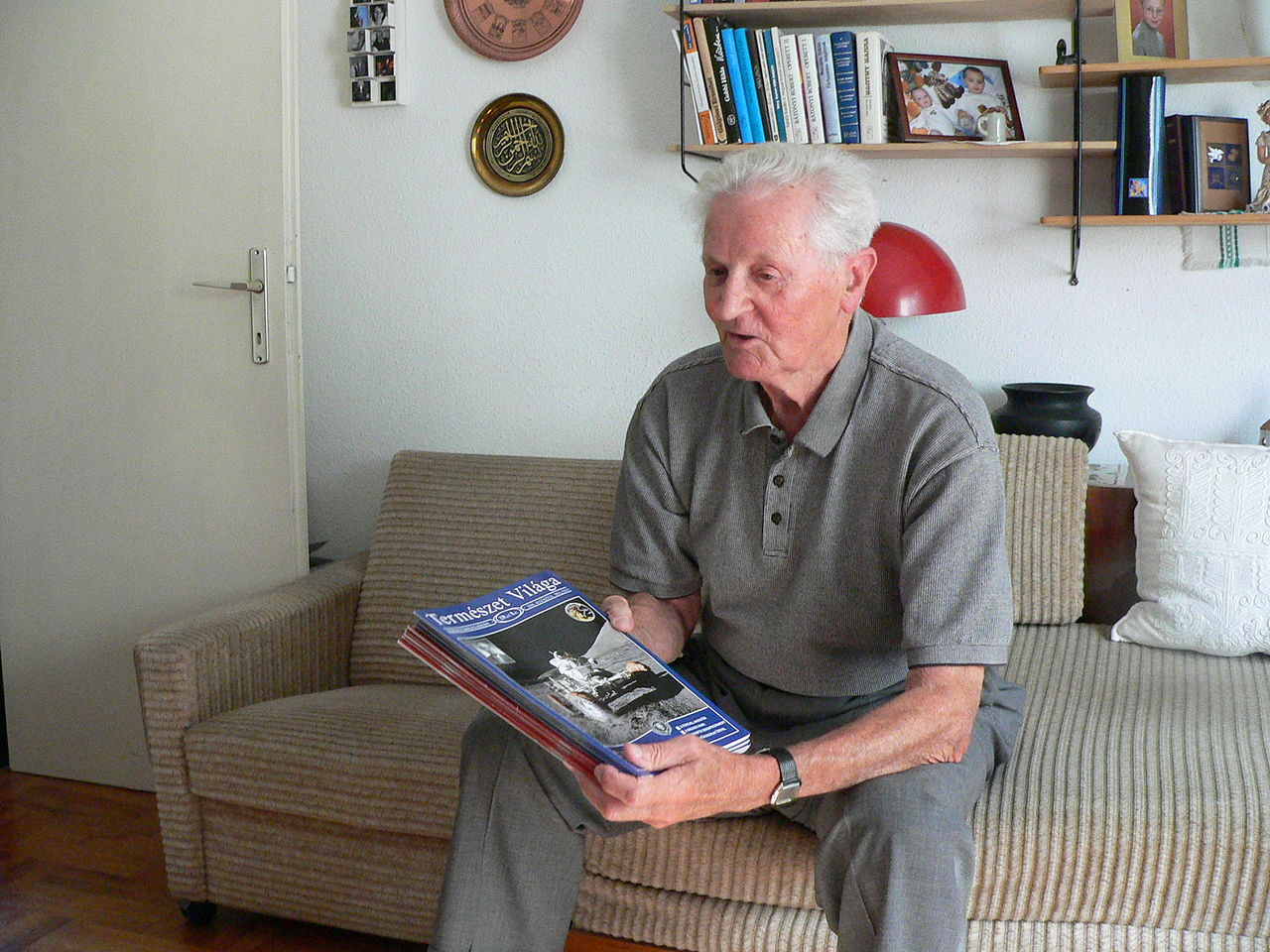 Pavlics 2010-ben, egy budapesti látogatásán