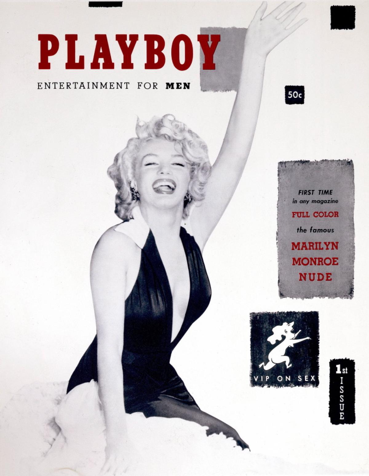 Ilyen volt 1953-ban a Playboy Marilyn Monroe-val