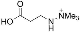 A meldonium kémiai képlete