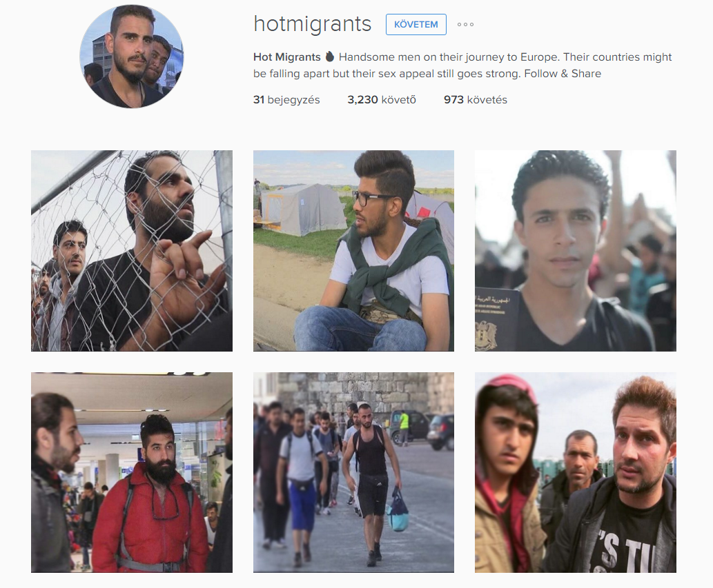 menekültek instagram