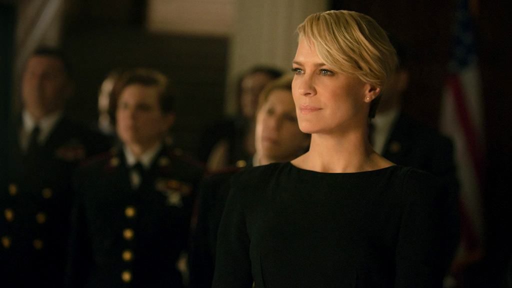 Robin Wright in season 2 of Netflix's "House of Cards." Photo credit: Nathaniel Bell for Netflix.