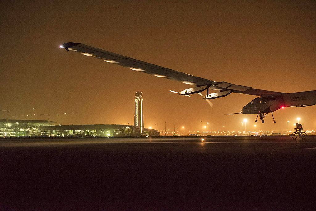 Fotó: MTI/EPA/Solar Impulse/Jean Revillard