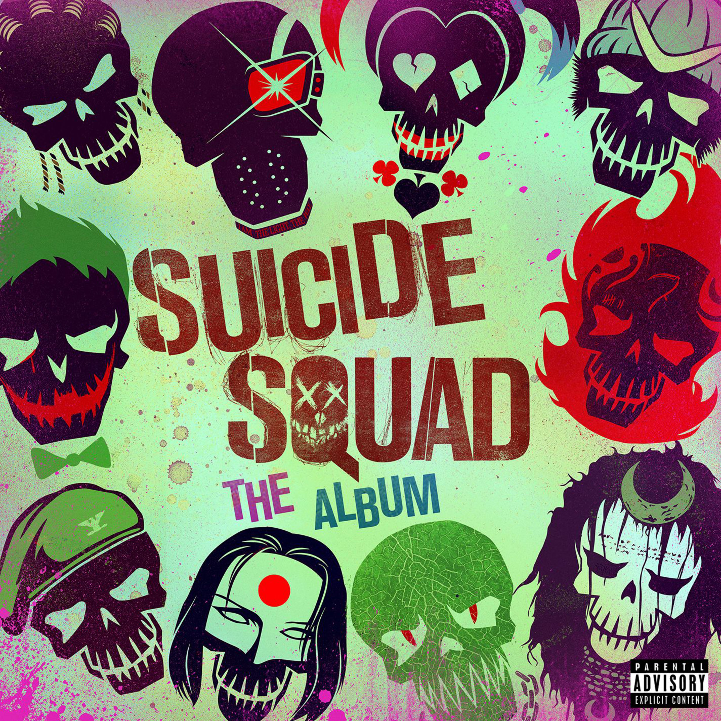 A Suicide Squad: The Album borítója. Fotó: Warner Bros. Records
