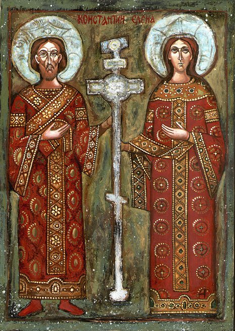 Konstantin és Ilona a Szent Kereszttel