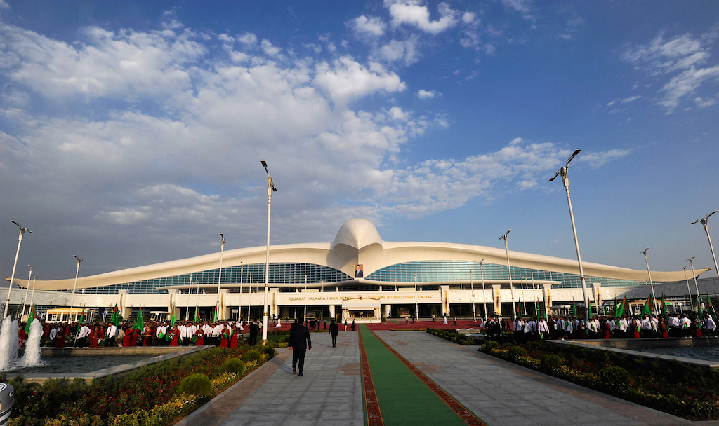 TURKMENISTAN-AIRPORT-ECONOMY
