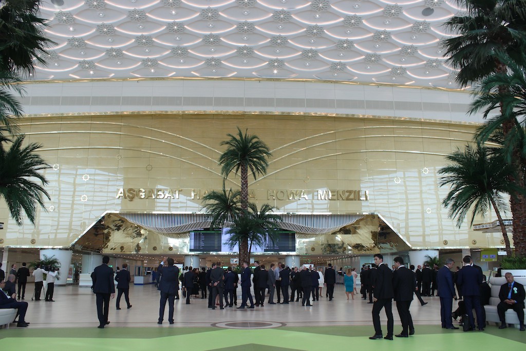 Ashgabat International Airport opening ceremony