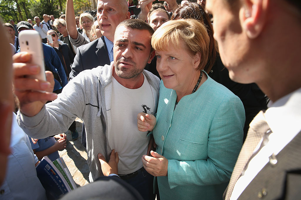 Angela Merkel Fotó: Getty Images/Sean Gallup