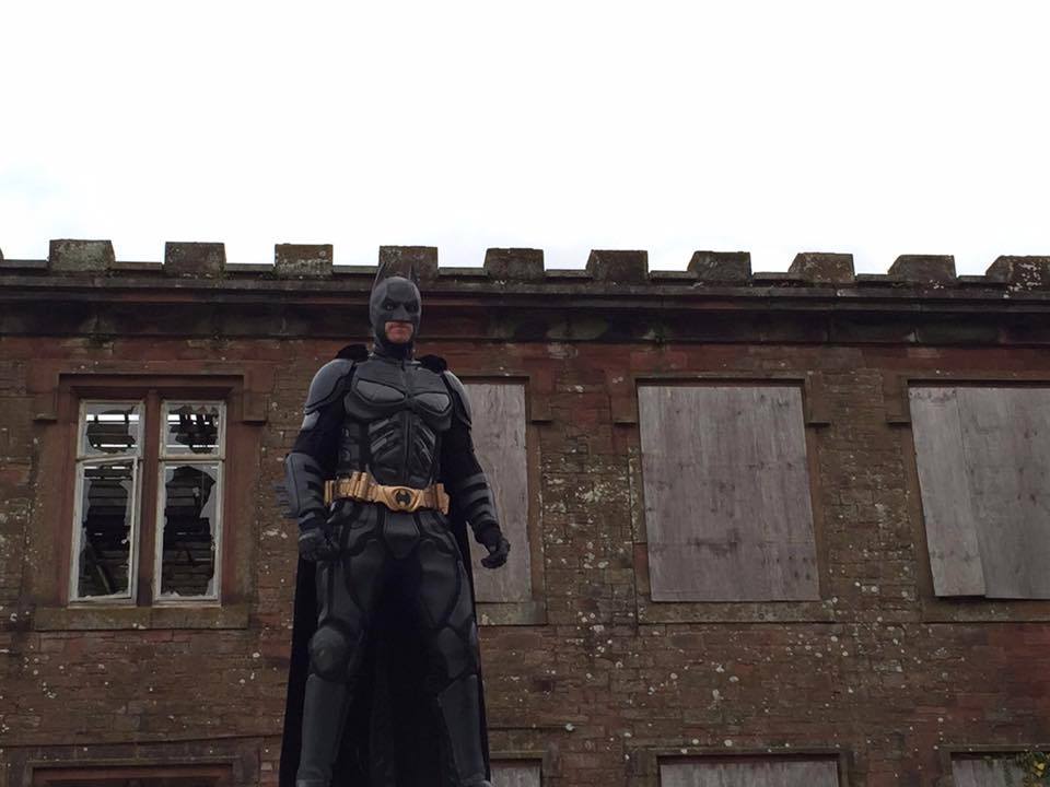 A brit Batman (fotó: Facebook)
