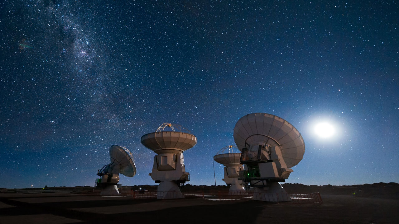 A SETI projekt teleszkópjai - ezek sem találtak idáig bizonyítékot arra, hogy van valaki odakint