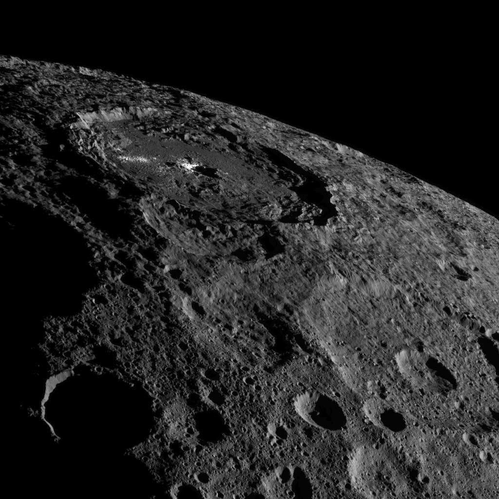 Az Occator-kráter Kép: NASA