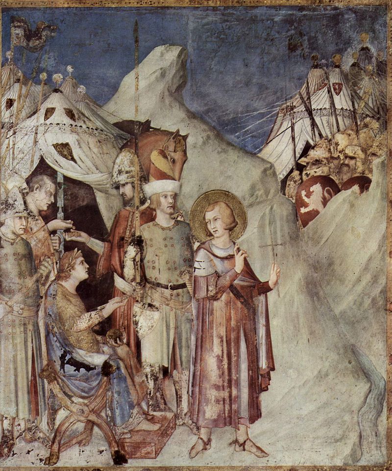 Simone Martini freskója/Wikipedia