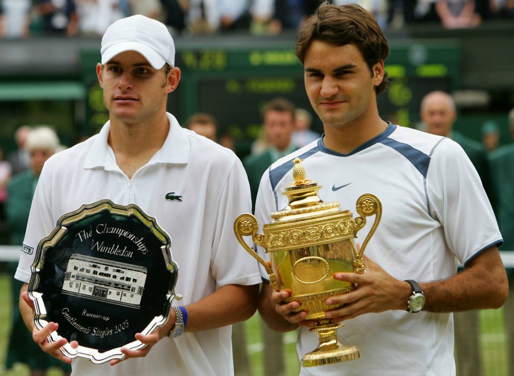 Wimbledon 2005 Fotó: Getty Images Hungary/AFP/Adrian Dennis