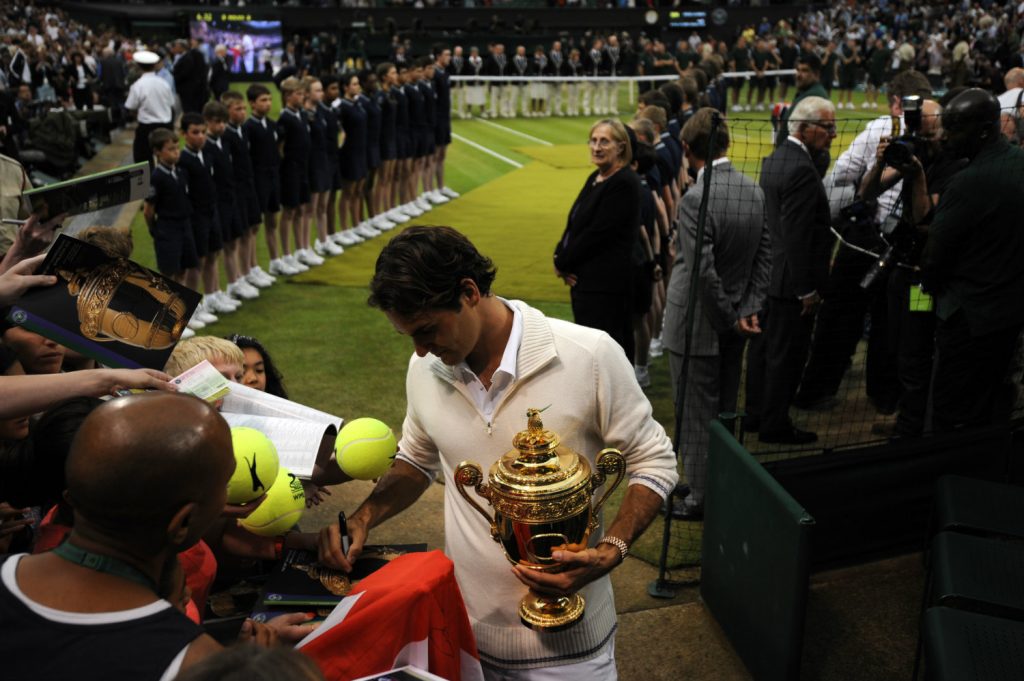 Wimbledon 2012 Fotó: Getty Images Hungary/AFP