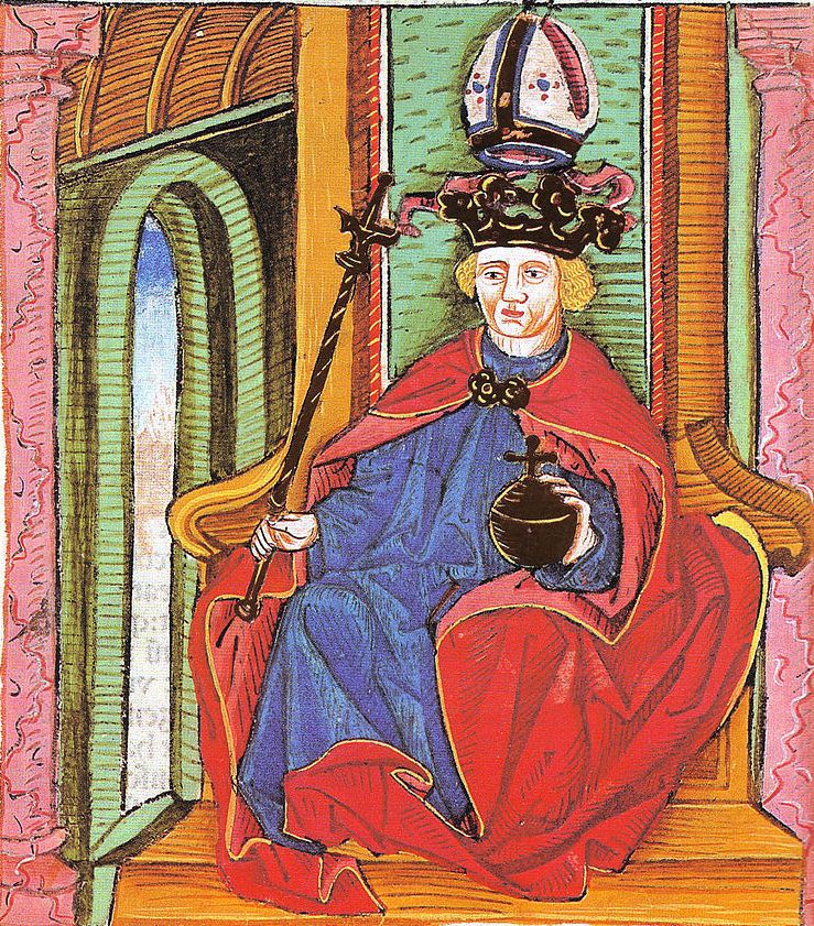 Könyves Kálmán a Thuróczi-krónikában (Wikipedia)