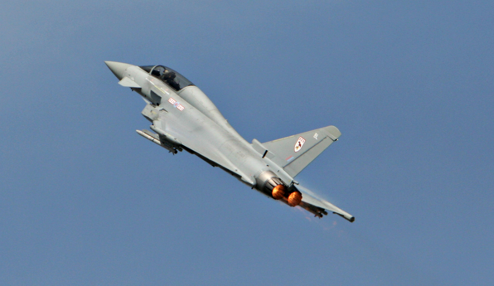 RAF Typhoon (fotó: Wikipedia)