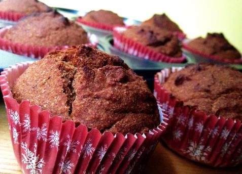 Mézeskalácsos-sütőtökös muffin. Fotó: Kardamom