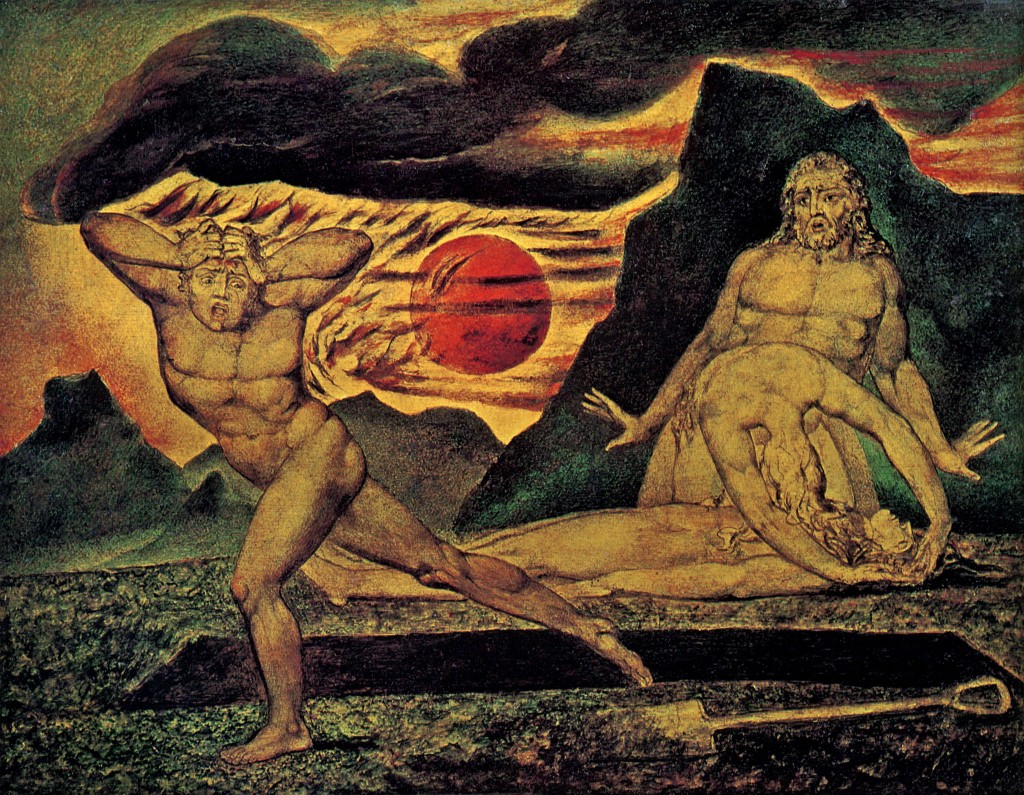 Káin és Ábel (Káin és Ábel, Ádám és Éva megtalálja Ábel testét, William Blake)