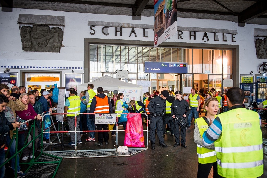Migrants Arrive In Munich