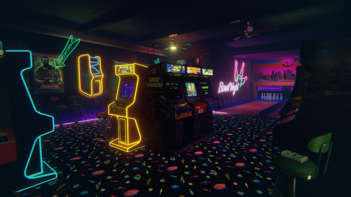 new retro arcade vr oculus játékterem
