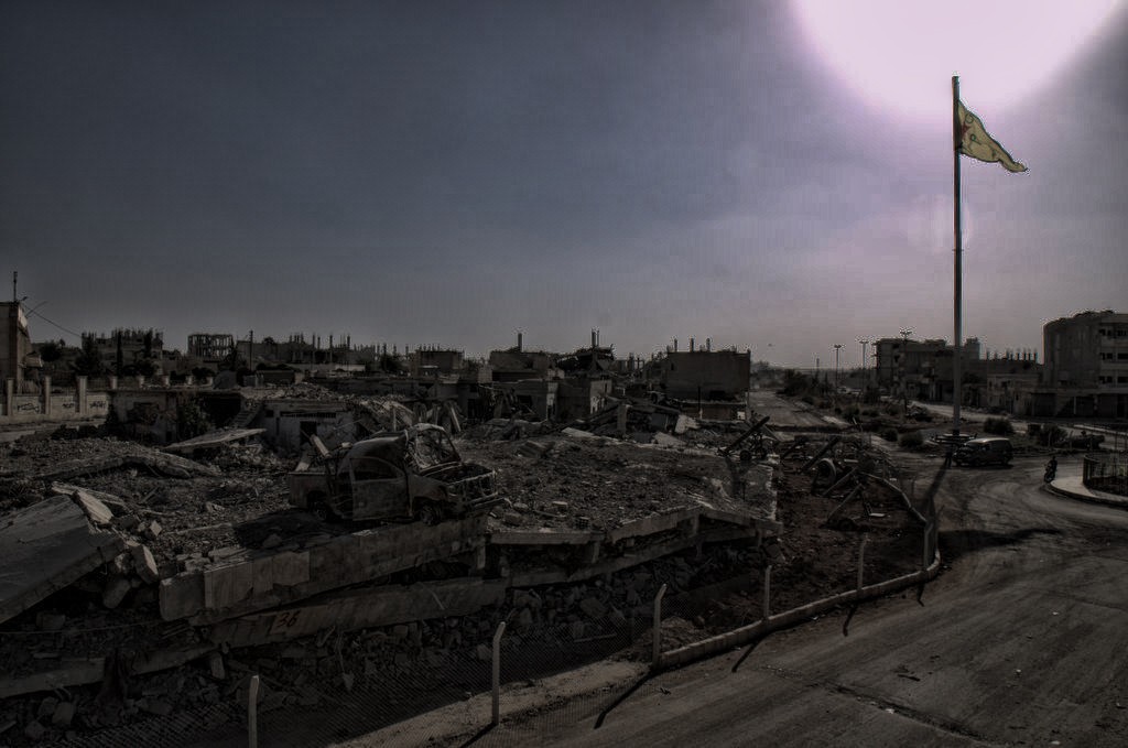 Kobani 2015-ben az Iszlám Állam kiverése után. Fotó: Jászberényi Sándor