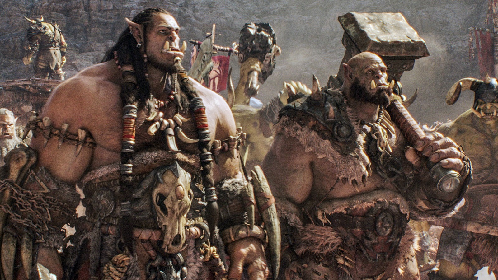 A Warcraft-mozi orkjainak is búcsúzniuk kellett a magyar toplistától. Fotó: Legendary Pictures