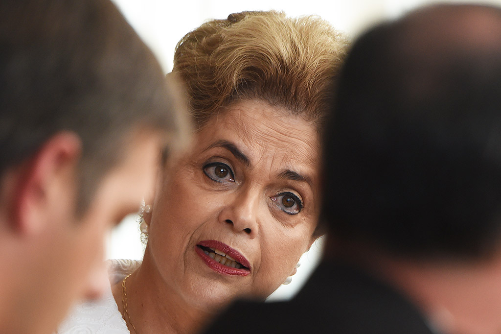 Dilma Roussef Fotó: Getty Images/Vanderlei Almedia