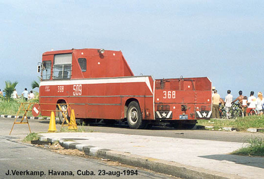 Ikarus 260 - Havana, Cuba, It appears to be badged as a 'Gi…