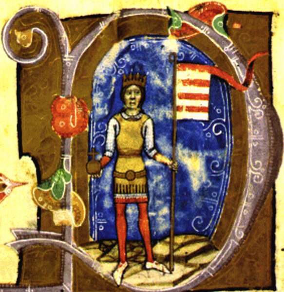III. Béla a képes krónikában Kép: Wikipédai