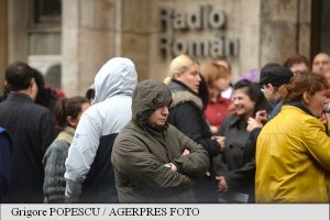 Az előfizetési díjak eltörlése ellen tüntettek Romániában. Fotó: Agerpres