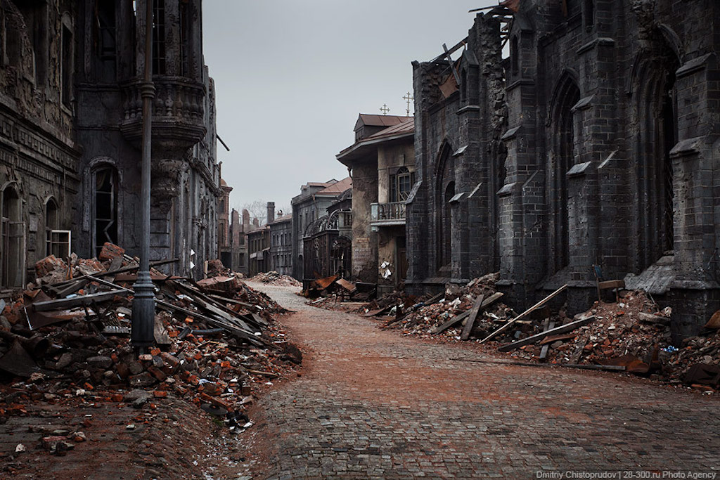 Moszkva mellett áll a második világháború utolsó német romvárosa 13