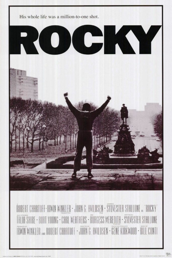 A Rocky egyik eredeti posztere. Fotó: United Artists