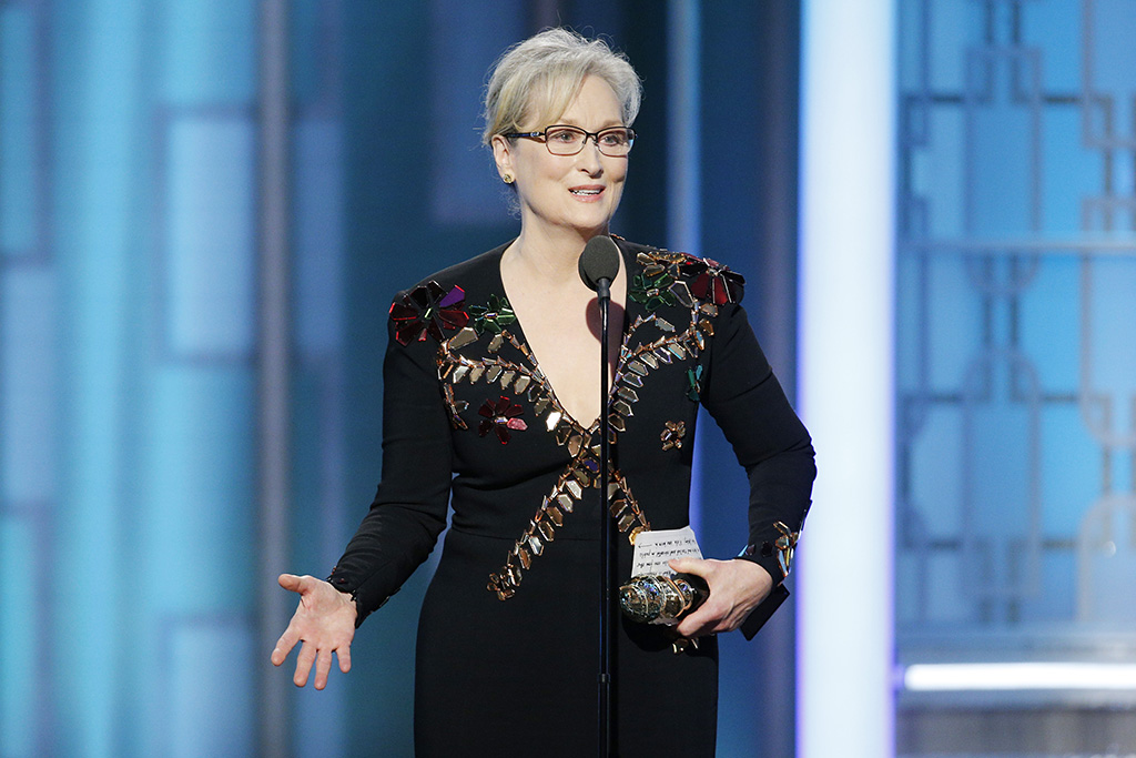 Meryl Streep a Golden Globe-on Fotó: Getty Images/Paul Drinkwater