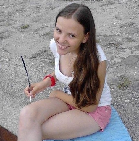 A 15 éves Csüllög Andrea. Fotó: Police.hu