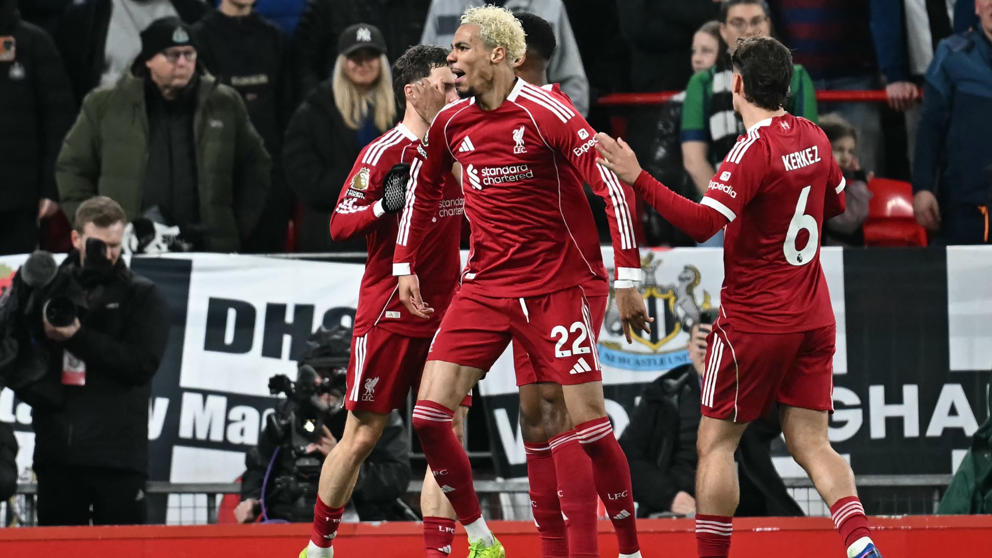 Liverpool Newcastle Kerkez Milos Hugo Ekitike