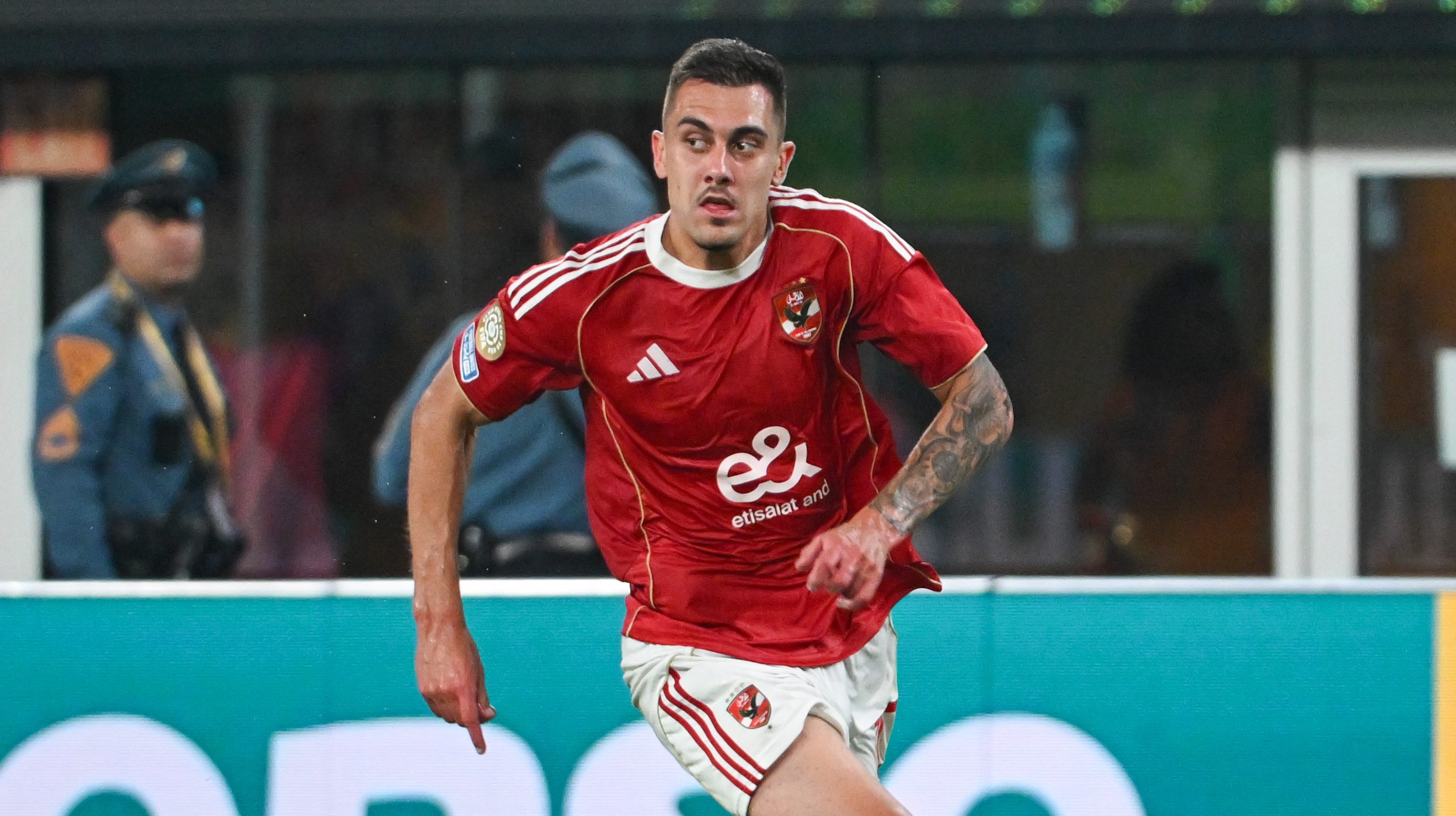 Nejc Gradisar az al-Ahli játékosaként.